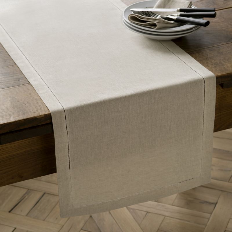 Busatti Tischläufer 40 x 140 cm Beige
