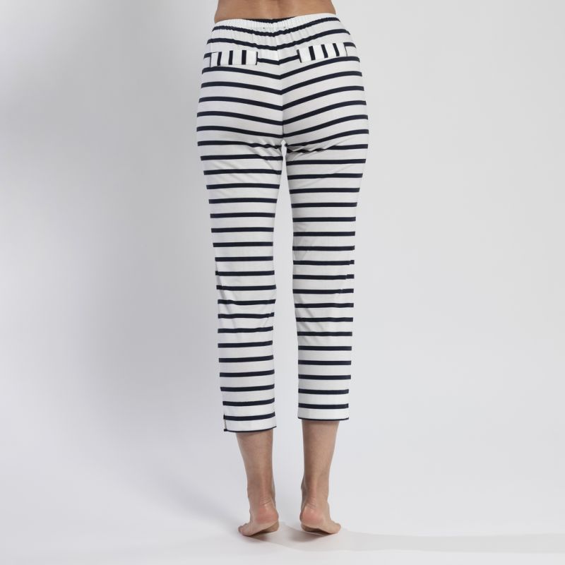 Sunday in Bed X Torquato Pyjamahose Pure Weiß/Midnight M - 2