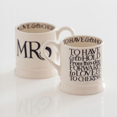 Emma Bridgewater Mugs 2er-Set Mr & Mr - 2