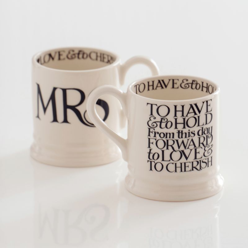 Emma Bridgewater Mugs 2er-Set Mr & Mr - 2