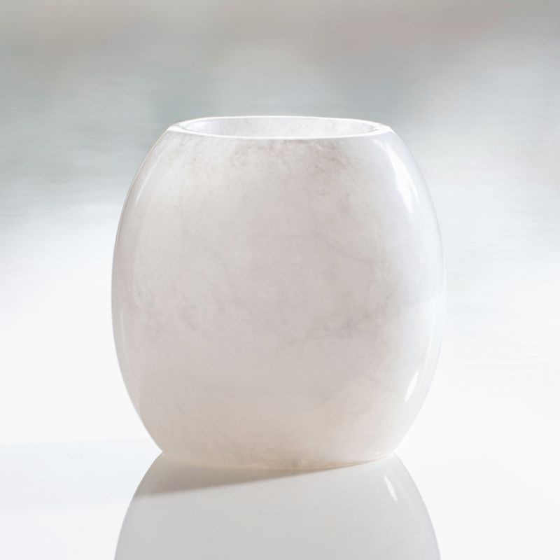 Windlicht Alabaster