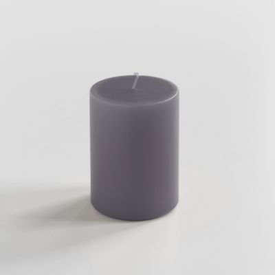 Ester & Erik Stumpenkerze 10 cm Ø 6 cm Dark Zinc Grey