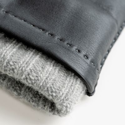 Herrenhandschuhe aus Hirschleder mit Stulpe - 4