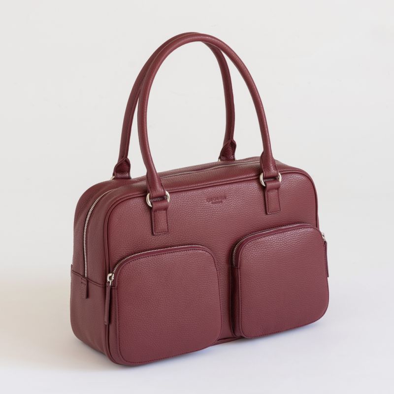 Chi Chi Fan x Torquato City Bag Cremisi