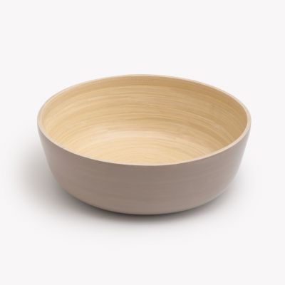 Bambusschüssel Babol 30 cm Taupe
