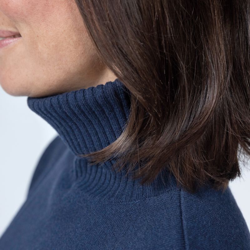 Sunday in Bed X Torquato Merino-Kaschmir-Pullover Midnight L - 4