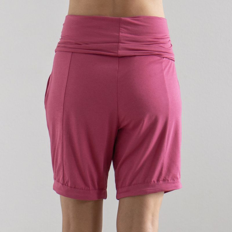 Sunday in Bed X Torquato Pyjamahose Mila Shorty Fuchsia L - 4