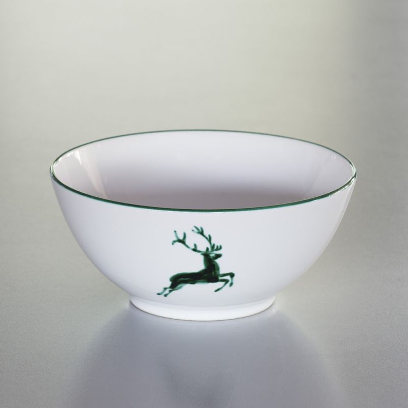Grüner Hirsch Schüssel klein
