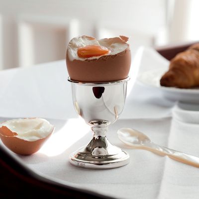 Eierbecher aus Sterlingsilber