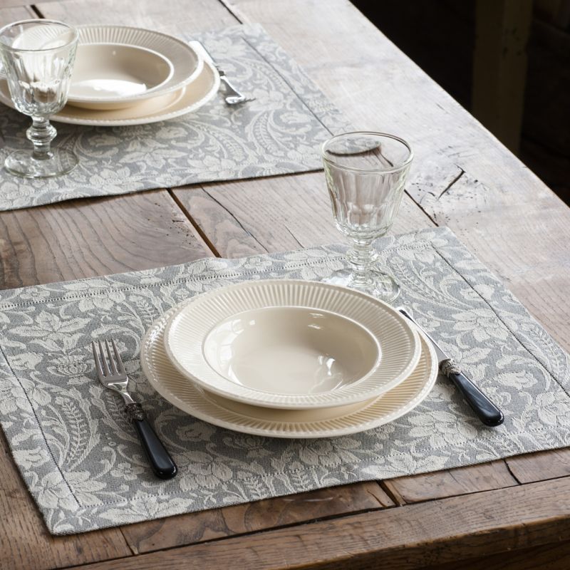 Donna di Coppe Tischset 40 x 50 cm Anthrazit - 2