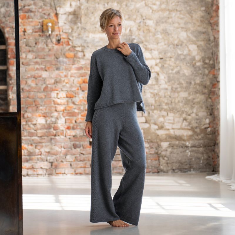 Lounge-Hose Merino Dunlough - 2