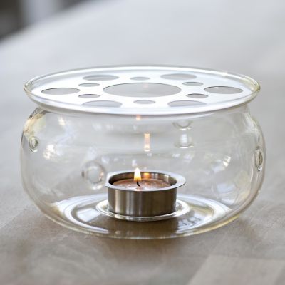 Stövchen Borosilikatglas