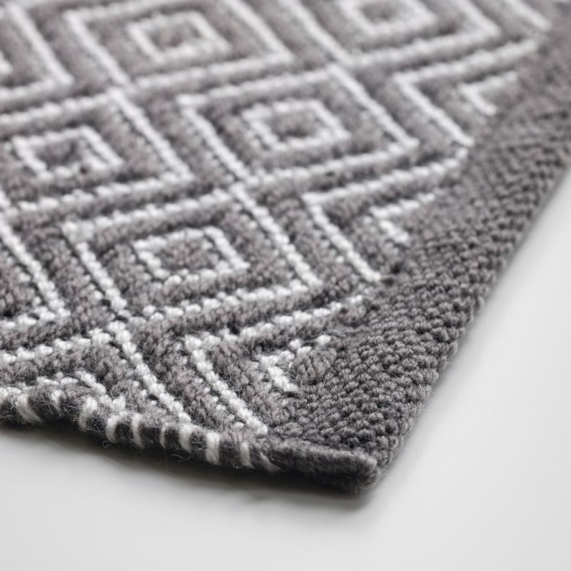 Outdoor-Teppich Nantucket Grau 100 x 200 cm - 2