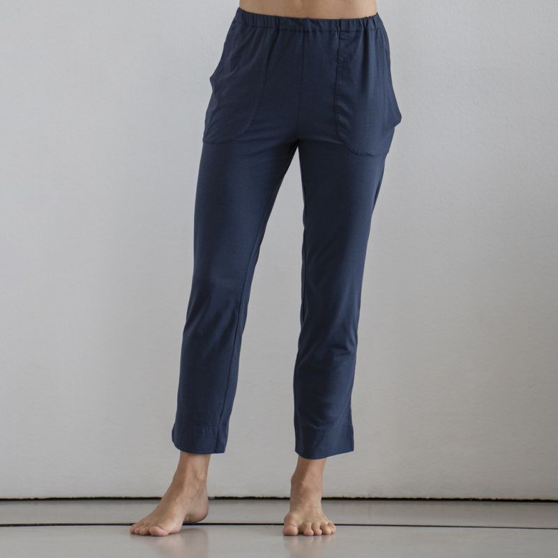 Sunday in Bed X Torquato Pyjamahose Pure Dunkelblau L