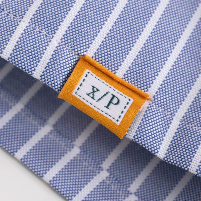 Lamb & Shadow Boxershorts Blau/Weiß gestreift M - 2