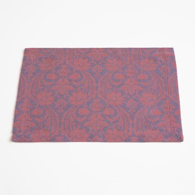 Donna di Coppe Tischset 40 x 50 cm Lachs/Blau
