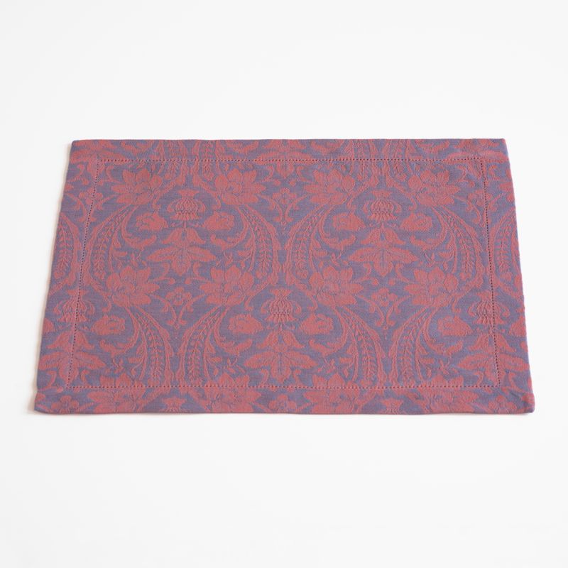 Donna di Coppe Tischset 40 x 50 cm Lachs/Blau