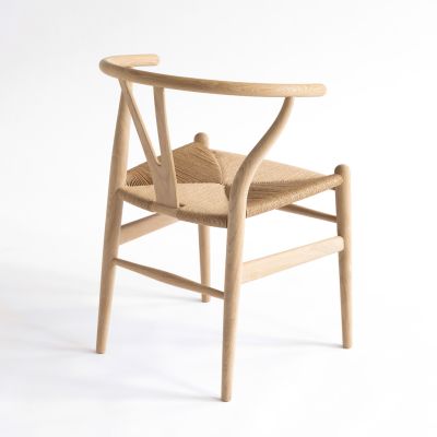The Wishbone Chair Eiche geseift - 3