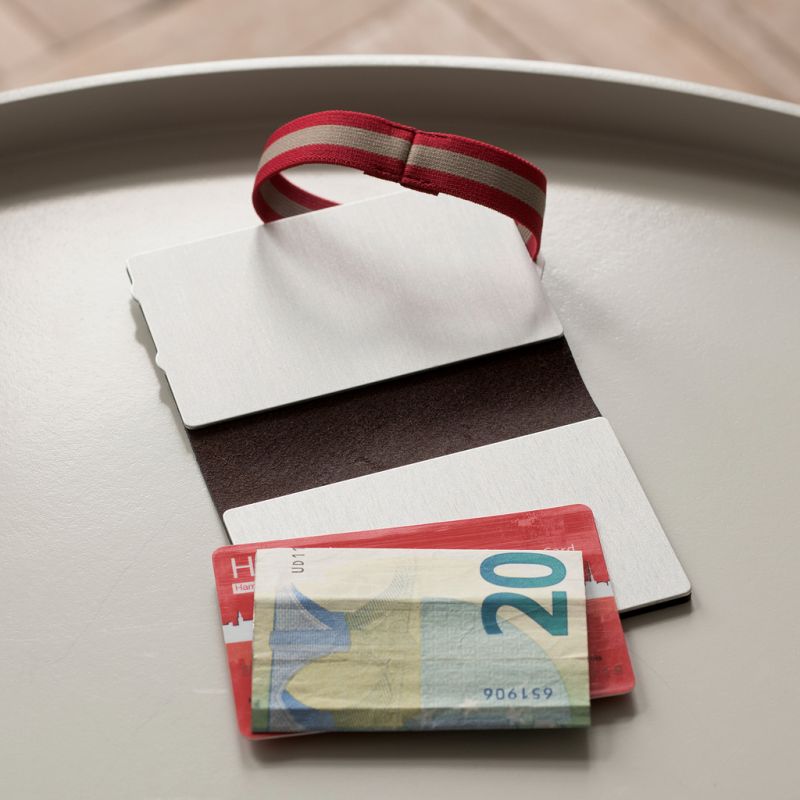 Q7 Wallet Classy Brown / Red - 2