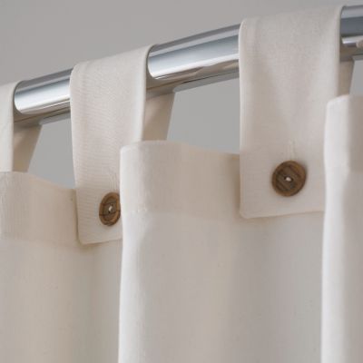 Duschvorhang mit Schlaufen - 2
