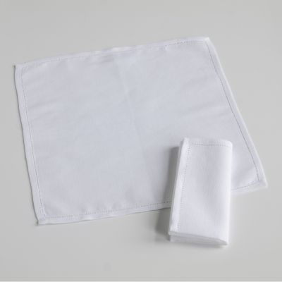 Busatti Serviette 40 x 40 cm Weiß