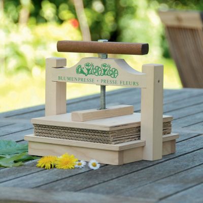 Spindel-Blumenpresse