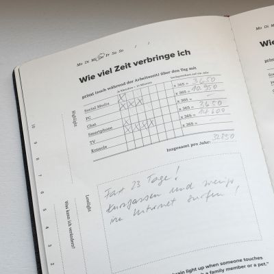 Change Journal A5 Anthrazit - 3