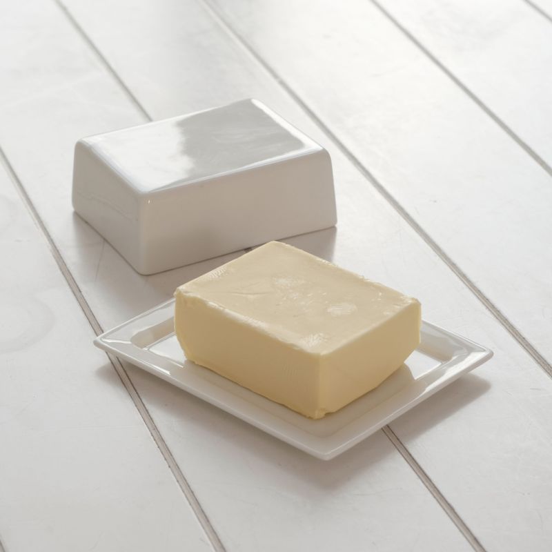 Butterdose ganzes Stück