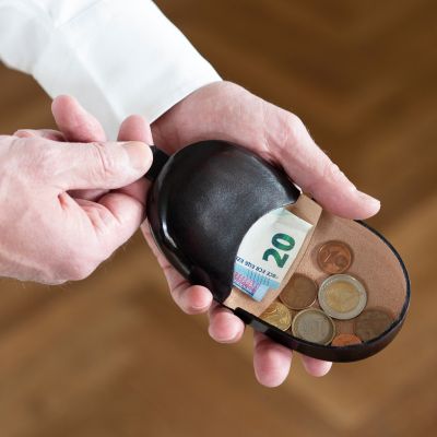 CAF Schüttelbörse Leder - 2