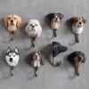 Handgeschnitzter Kleiderhaken Australischer Schäferhund - 3