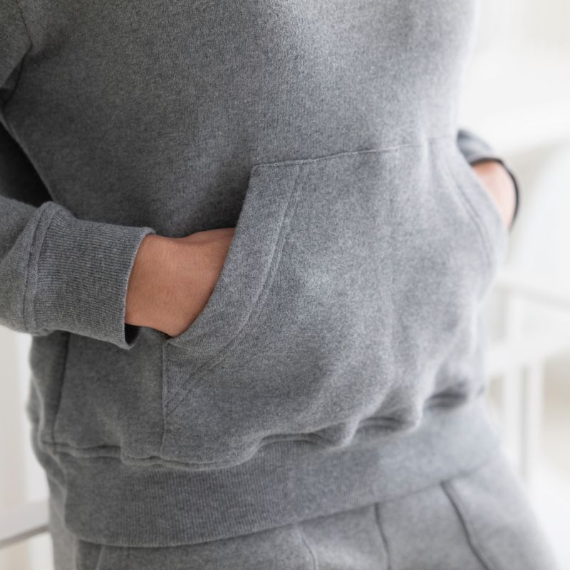 Sunday in Bed X Torquato Hoodie Wanda Grau Melange L - 3
