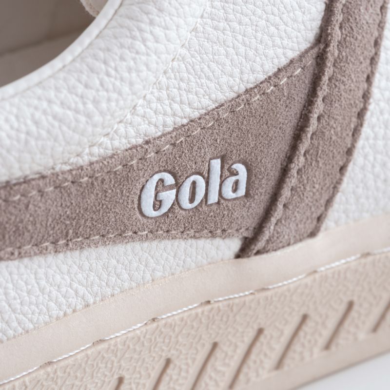 Gola Grandslam Trident Damen White/Feather Grey Gr. 39 - 2