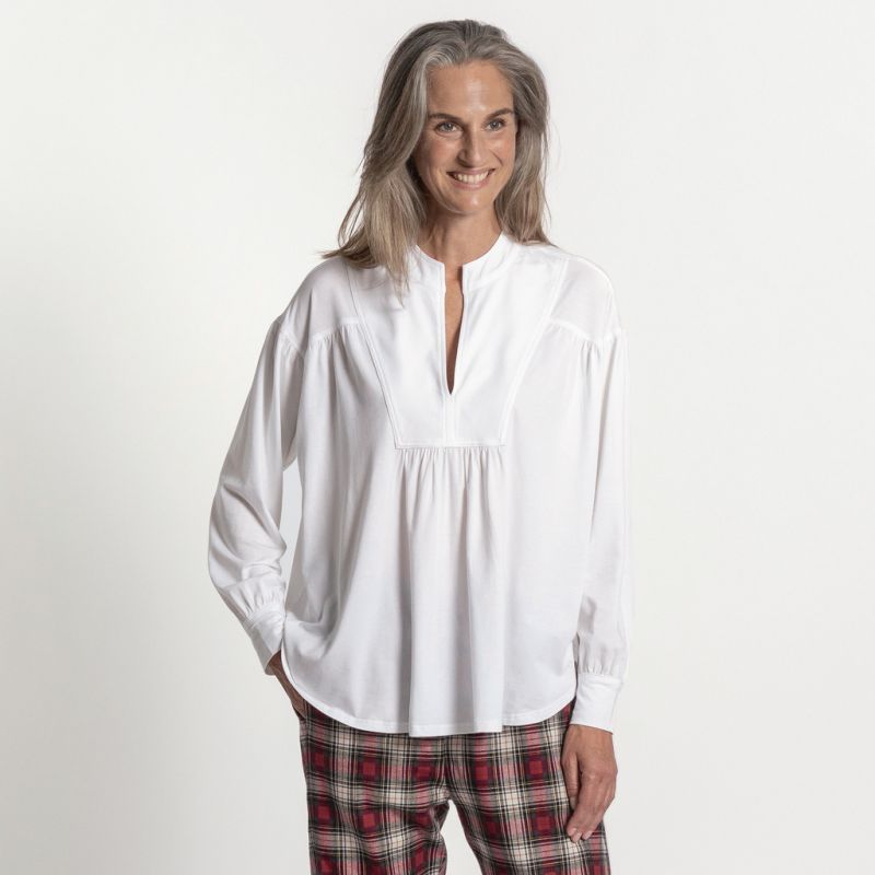 Sunday in Bed X Torquato Shirt Hailey Weiß M