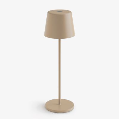 Akkuleuchte Ferrone Beige 36 cm