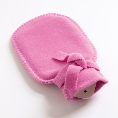 Steiner Kinderwärmflasche mit Wollbezug Rosa