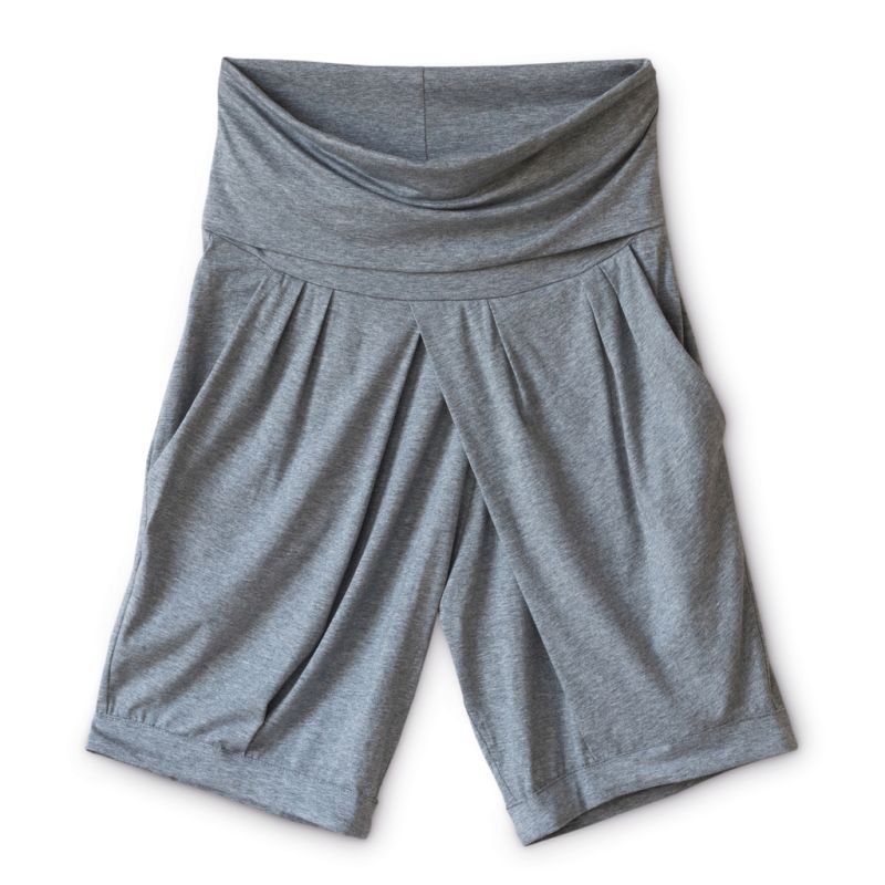 Sunday in Bed X Torquato Pyjamahose Mila Shorty Grau L