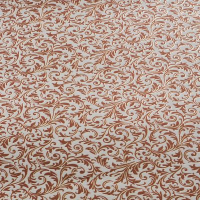 Florentiner Papier Akanthusranken Rot Gold 50 x 70 cm - 2