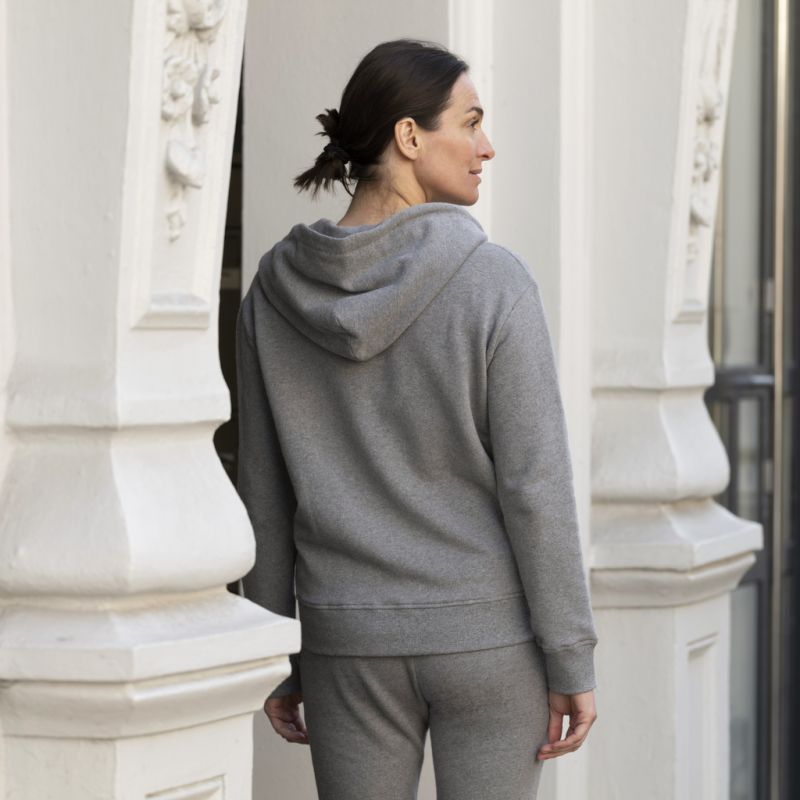 Sunday in Bed X Torquato Hoodie Drew Grau Melange M - 2