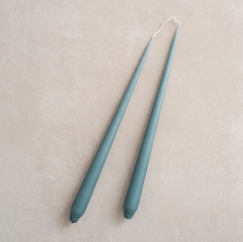4 Ester & Erik Spitzkerzen Petroleum Blue