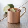 Moscow-Mule-Becher mit Messinghenkel ohne Gravur