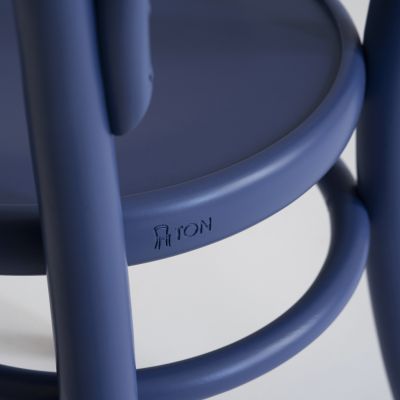 Kinderstuhl aus Bugholz No. 14 blau - 3