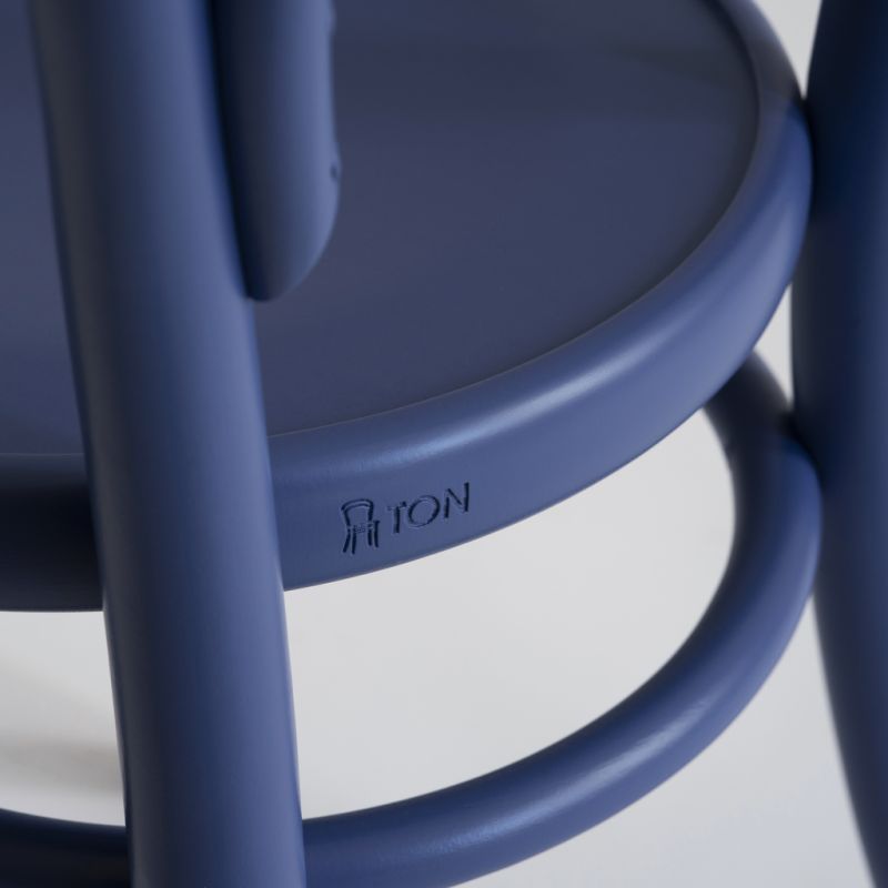 Kinderstuhl aus Bugholz No. 14 blau - 3
