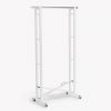 Mobiler Garderobenständer Västergard weiß