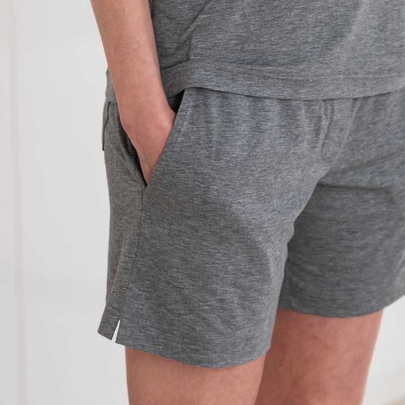 Sunday in Bed X Torquato Pyjamashorts Terry Grau meliert XL - 4