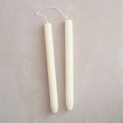 4 Ester & Erik zylindrische Kerzen Offwhite