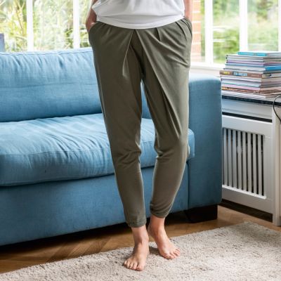 Sunday in Bed X Torquato Pyjamahose Mila lang Olive XL - 5