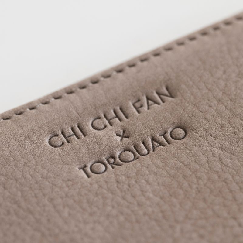 Chi Chi Fan x Torquato Portemonnaie Classic Cement - 2
