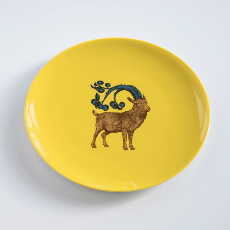Somerset Großer Teller Steinbock