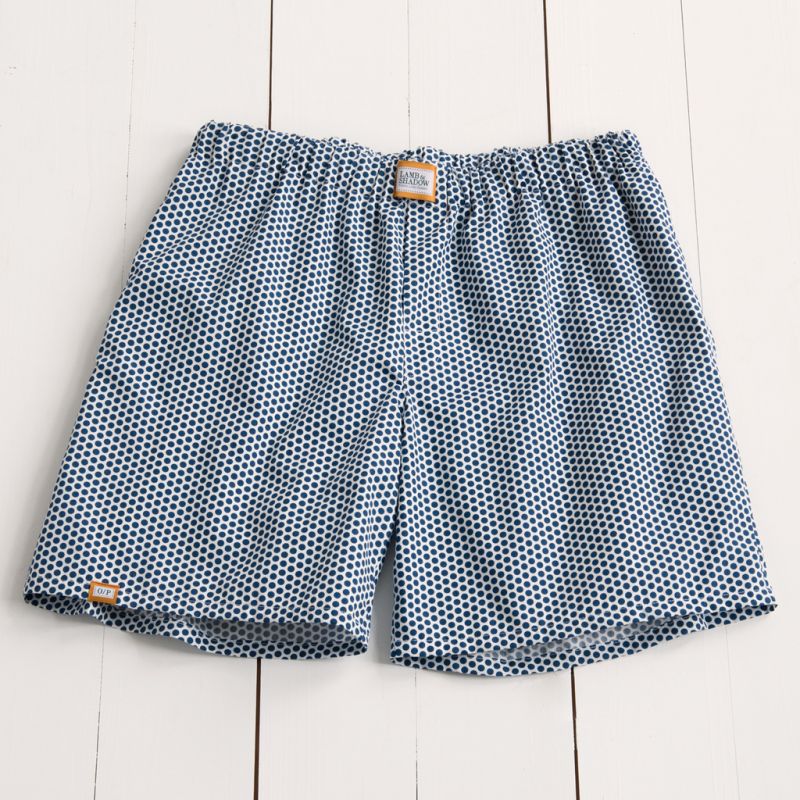 Lamb & Shadow Boxershorts Weiß mit blauen Punkten  XL - 3