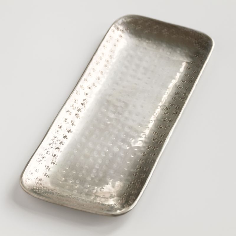 Tablett Rambasa versilbert